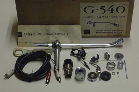 トーンアームgrace G540
